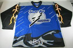 Tampa Bay Lightning Starter Nwt Vintage Medium Alternate 3rd Hockey Jersey Rare