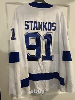 Tampa Bay Lightning Steven Stamkos Fanatics Authentic White Breakaway Jersey