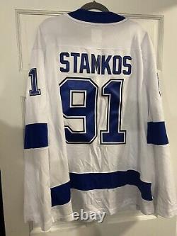 Tampa Bay Lightning Steven Stamkos Fanatics Authentic White Breakaway Jersey