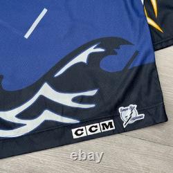Tampa Bay Lightning Storm Jersey Large 48 CCM Vintage NHL New