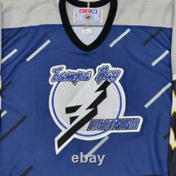 Tampa Bay Lightning Storm Jersey XL 52 CCM Vintage NHL New