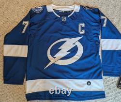 Tampa Bay Lightning Victor Hedman #77 Captain Adidas Jersey (New Size 50)