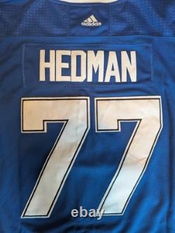 Tampa Bay Lightning Victor Hedman #77 Captain Adidas Jersey (New Size 50)