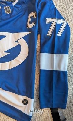 Tampa Bay Lightning Victor Hedman #77 Captain Adidas Jersey (New Size 50)