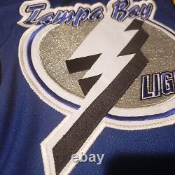 Tampa Bay Lightning Vincent Lecavalier Kitted Jersey sz XL
