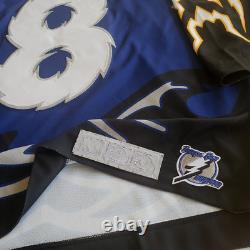 Tampa Bay Lightning Vincent Lecavalier Kitted Jersey sz mens X Large