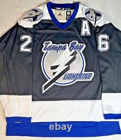 Tampa Bay Lightning-Vintage HOF #26 Martin St. Louis-Adidas NWT jersey size 50