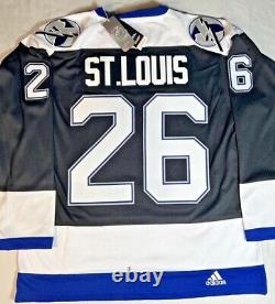 Tampa Bay Lightning-Vintage HOF #26 Martin St. Louis-Adidas NWT jersey size 50