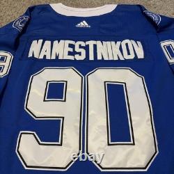 Tampa Bay Lightning Vladislav Namestnikov Jersey ADIDAS Size 60 NWT NEW