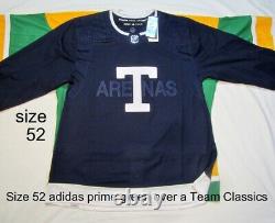 Tampa Bay Lightning size 52 = Large Adidas TEAM CLASSICS NHL Hockey Jersey 1992