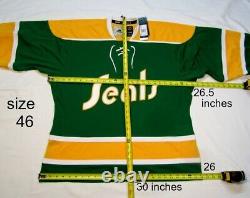 Tampa Bay Lightning sz 46 fits like a 50 Adidas TEAM CLASSICS NHL Hockey Jersey