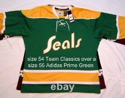 Tampa Bay Lightning sz 54 fits like a 56 Adidas TEAM CLASSICS NHL Hockey Jersey