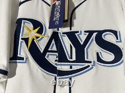 Tampa Bay Rays 2024 Home Nike Elite Authentic Baseball Jersey Size 44 NWT