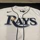 Tampa Bay Rays Authentic Nike Elite Stitched On-field Adv Jersey 44/medium $330