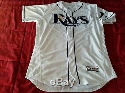 Tampa Bay Rays Kevin Kiermaier Majectic Home Flex Base Jersey Size 48/XL