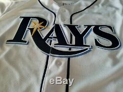 Tampa Bay Rays Kevin Kiermaier Majectic Home Flex Base Jersey Size 48/XL