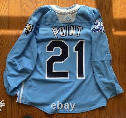 Tampa Bay Rays Lightning Brayden Point Mashup Adidas Hockey Jersey MiC