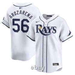 Tampa Bay Rays Randy Arozarena #56 Nike Men's White Official MLB Limited Jersey
