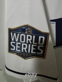 Tampa Bay Yandy Diaz Jerseys, (2020 World Series jersey, personalized) Size L