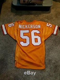 Tampa bay Buccaneers vintage authentic jersey throwback size 44 hardy nickerson