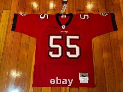 Tampa bay buccaneers Football Jersey Mitchell & Ness Derrick Brooks LRG NFL New