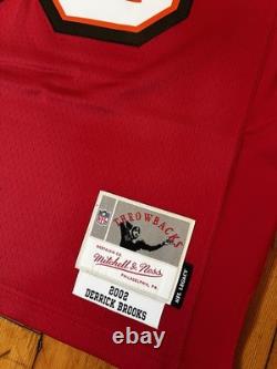 Tampa bay buccaneers Football Jersey Mitchell & Ness Derrick Brooks LRG NFL New