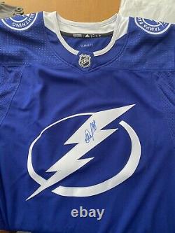 Tampa bay lightning jersey #98 Signed