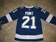 Tampa Bay Lightning Official Adidas Point Jersey-size 46