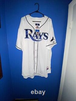 Tampa bay rays majestic jersey Performance Apparel Size 56 Men's New With Tags