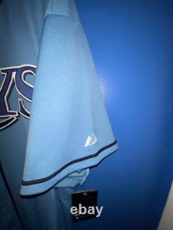 Tampa bay rays majestic jersey Performance Apparel Size 56 Men's New With Tags