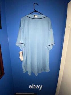 Tampa bay rays majestic jersey Performance Apparel Size 56 Men's New With Tags