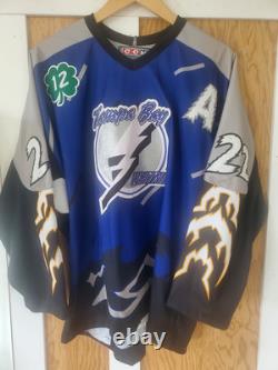 Tariff Free. MDF Replica Pro Tampa Bay Lightning Dino Ciccarelli Jersey 56 READ