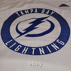 Team Issued MiC Adidas Authentic Tampa Bay Lightning NHL Hockey Jersey Size 58