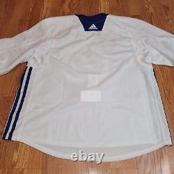 Team Issued MiC Adidas Authentic Tampa Bay Lightning NHL Hockey Jersey Size 58