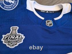 Team Issued MiC Authentic 2020 Cup Nikita Kucherov Tampa Bay Lightning Jersey