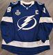 Team Issued Mic Authentic 2021 Cup Steven Stamkos Tampa Bay Lightning Jersey 56