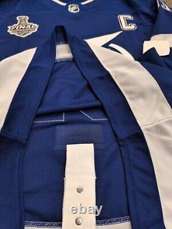 Team Issued MiC Authentic 2021 Cup Steven Stamkos Tampa Bay Lightning Jersey 56