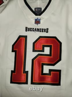 Tom Brady #12 Buccaneers White Nike Vapor Elite Authentic Football Jersey 44 Nwt