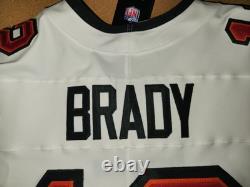 Tom Brady #12 Buccaneers White Nike Vapor Elite Authentic Football Jersey 44 Nwt