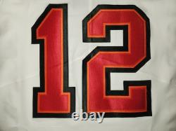 Tom Brady #12 Buccaneers White Nike Vapor Elite Authentic Football Jersey 44 Nwt