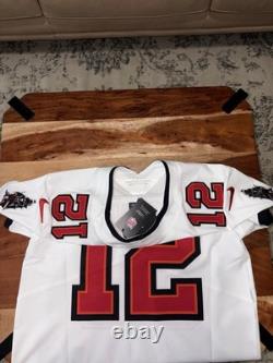 Tom Brady #12 Nike Vapor Elite AUTHENTIC Tampa Bay Bucs Football Jersey Size 44