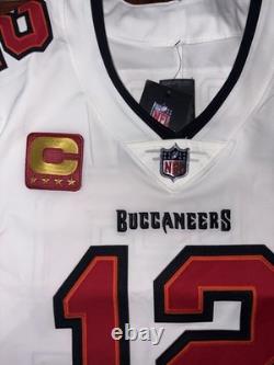 Tom Brady #12 Nike Vapor Elite AUTHENTIC Tampa Bay Bucs Football Jersey Size 44