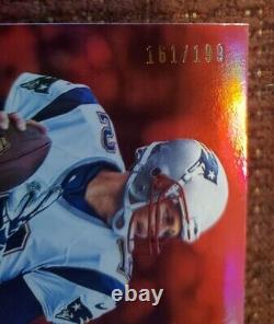 Tom Brady 2013 Certified Red Refractor #92 SN# 161/199 Game Used Patch/Jersey