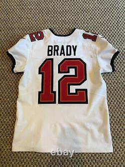 Tom Brady Authentic Tampa Bay Buccaneers Nike Vapor Elite Jersey Size 44 L Mens