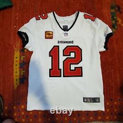 Tom Brady Buccaneers Nike Captain Elite Jersey AUTHENTIC sz 44