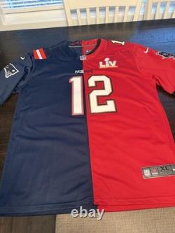 Tom Brady Custom Jersey New England Patriots/Tampa, Tampa Bay Buccaneers