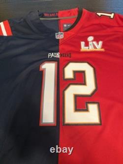 Tom Brady Custom Jersey New England Patriots/Tampa, Tampa Bay Buccaneers