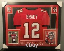 Tom Brady Framed Jersey Custom Tampa Bay Buccaneers