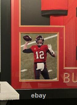 Tom Brady Framed Jersey Custom Tampa Bay Buccaneers