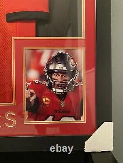 Tom Brady Framed Jersey Custom Tampa Bay Buccaneers